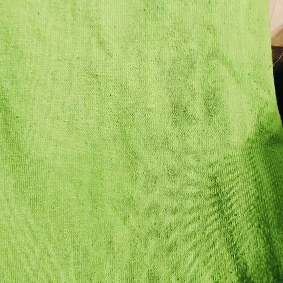 Vintage Womens Lime Green I Love NY Cotton Tee Sz S - Picture 4 of 5